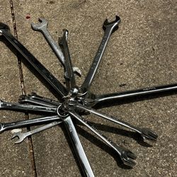 13,S.A.E. Wrenches,up To 1”.  S.W.Arl