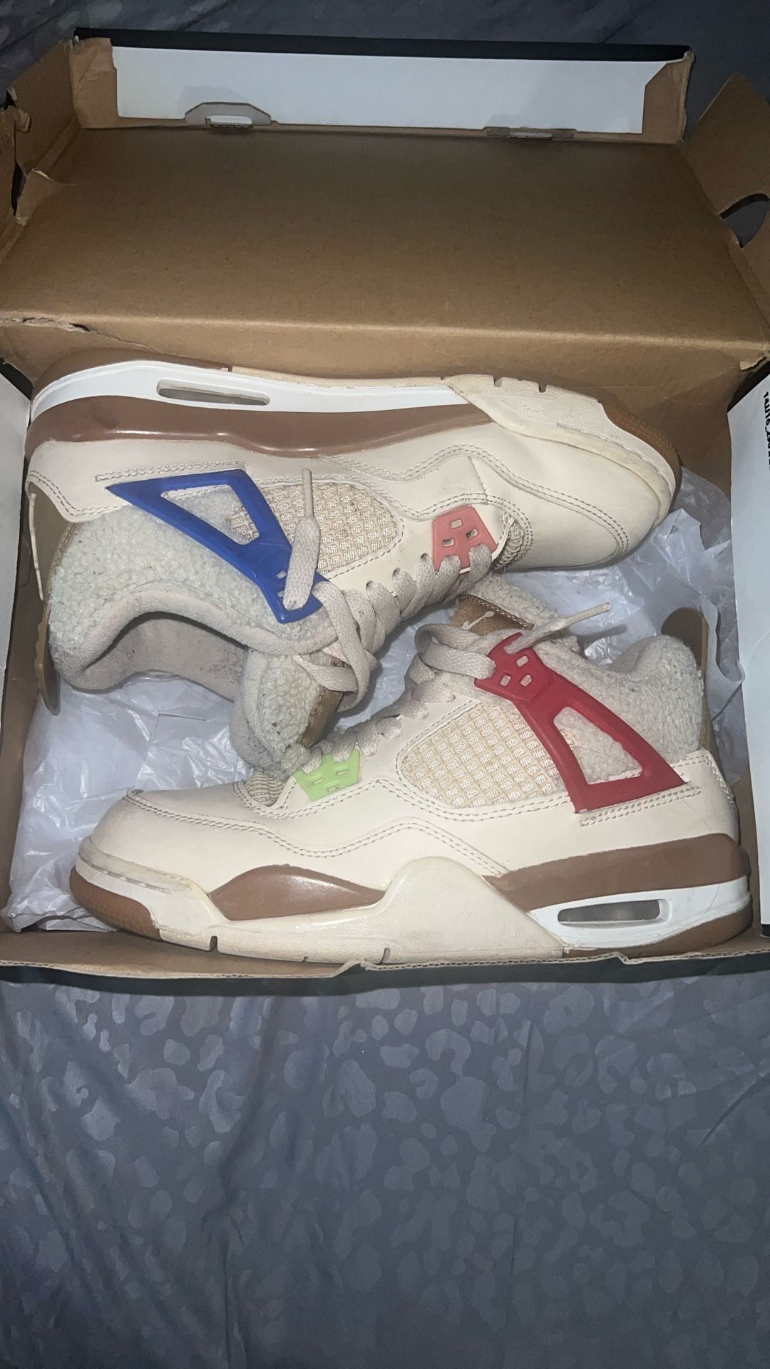air jordan 4 retro wild things (GS)