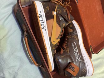 Lv custom Jordan 1