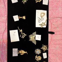Brooches $5+