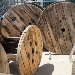 Wooden Spools