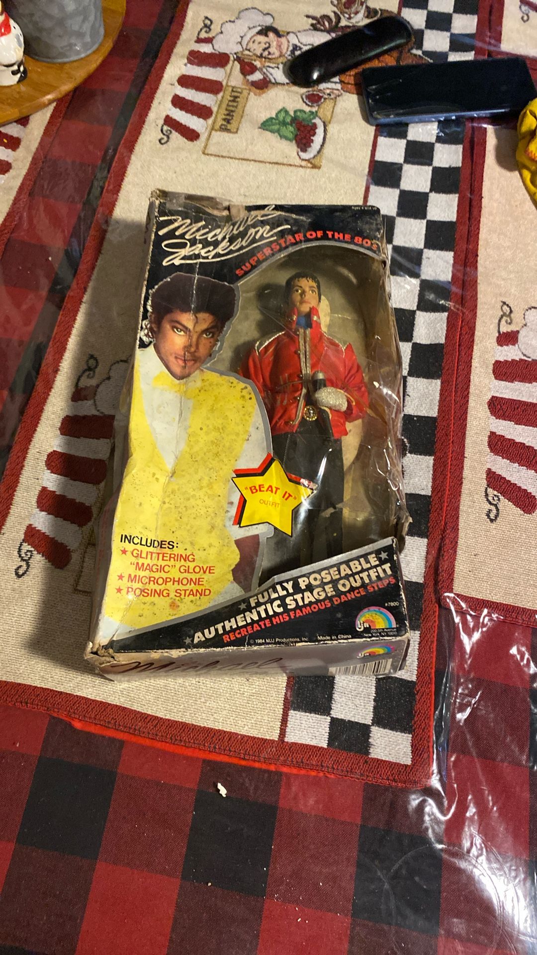Niches Jackson 1984 Superstar Of The 80’s Doll 