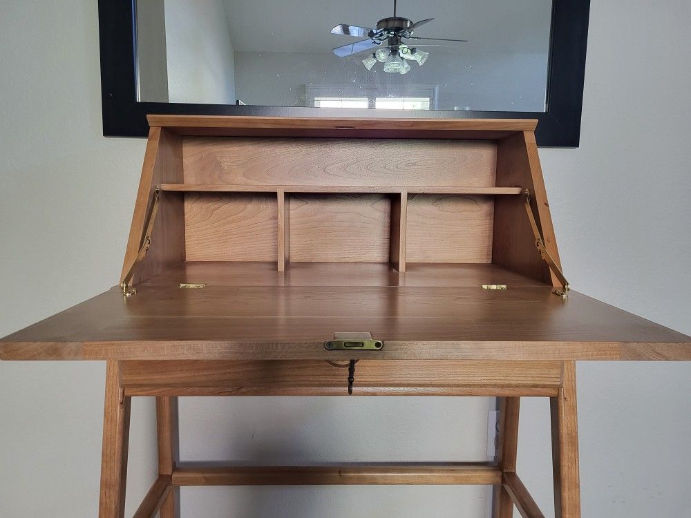 Solid Wood Desk (Cherry)