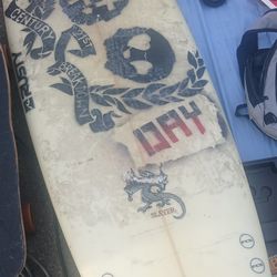 Rusty Surfboard. 