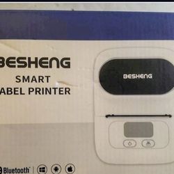 Besheng Smart Label Thermal Printer (Pink)