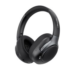 TECKNET Hybrid Active Noise Cancelling Headphones, Bluetooth 6.0 Wireless Headphones, 70H Playtime and 6 EQ Music Modes with 3.5mm Cord, Over Ear Head