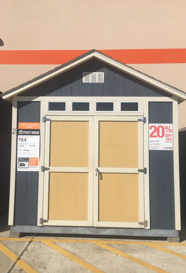 Tuff Shed TR800 10X12 at Home Depot in LaPlace for Sale in ...