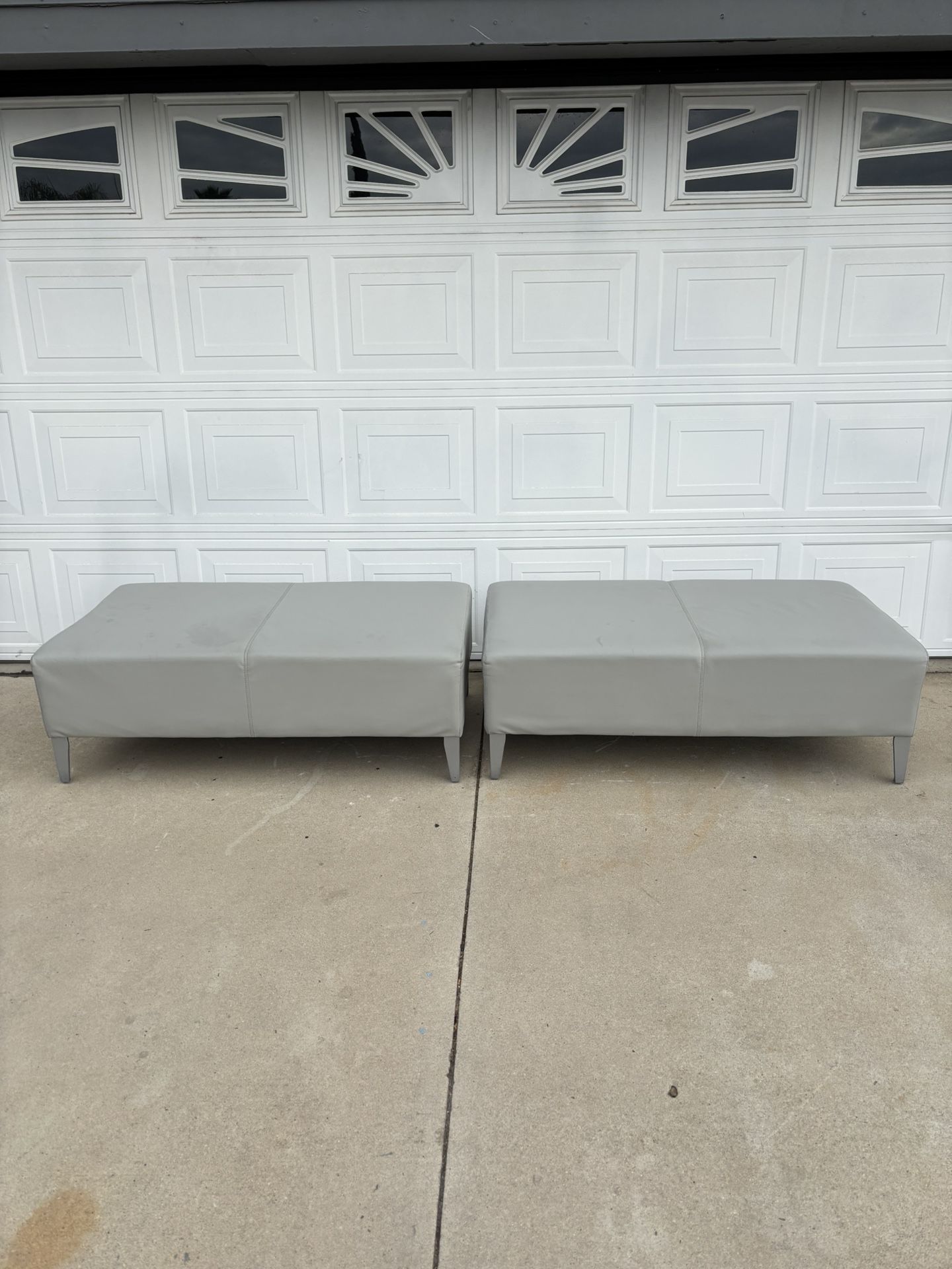 Seating Sofa Bench Light Gray