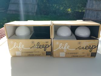 3 Connected LED Life & Sleep Smart Bulbs – No Hub Required