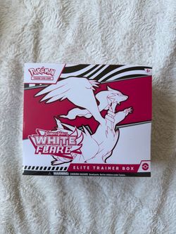 Pokémon White Flare Elite Trainer Box ETB Factory Sealed