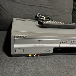 Sony SLV-D271P DVD VHS Combo Player VCR Hi-Fi Stereo with Remote Works