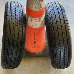 Brand New 185/80/13 Trailer Radial Tires 8ply 