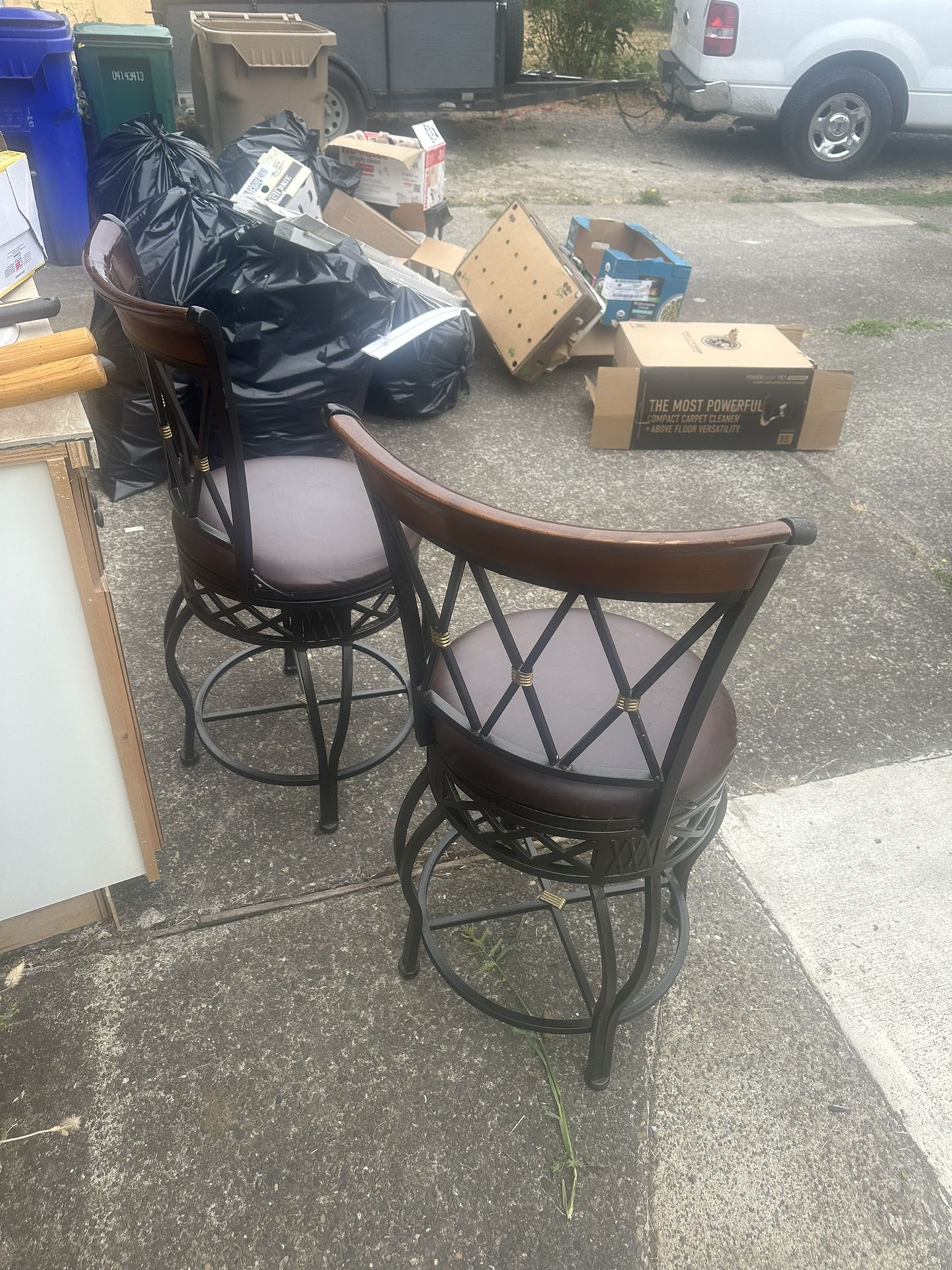 Leather Stools