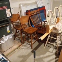 Old Fashioned Country Real Wood Carved Furniture 