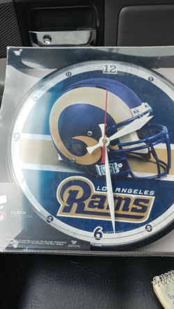 RAMS official NFL wall clock