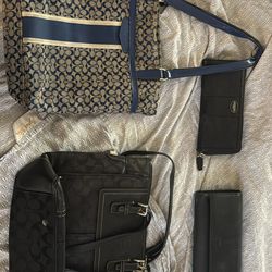 Coach purses and wallets