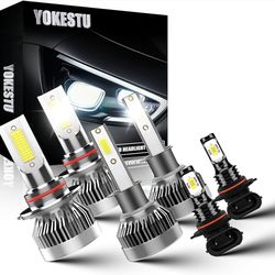 LED Headlights fog lights complete kit for Subaru Outback (00-04)