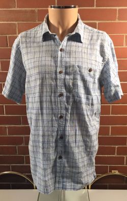 MENS PATAGONIA SHIRT SHORT SLEEVE MEDIUM