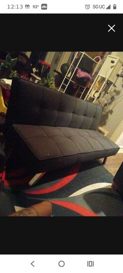 Black futon