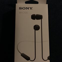 Sony WI-C100 Brand New Headphones For Smartphones