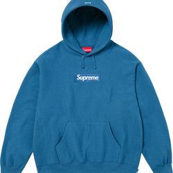 Supreme FW23 Blue Hoodie Size Large Mens Adult New In Plastic Hooded Pullover Colors