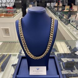 Chain Cubanlink 1ok Solid 17 ‘’ Mm By 26 