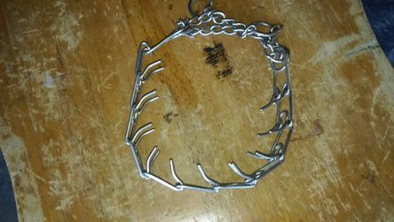 Prong choke chain