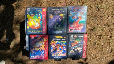 Sega Genesis, games, Nintendo games, and