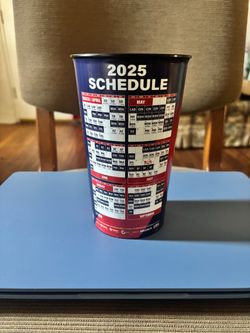 2025 MLB Schedule Souvenir Stadium Cup 32oz
