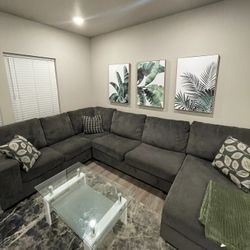 Ashely furniture - Ballinasloe 3-Piece Sectional with Chaise 