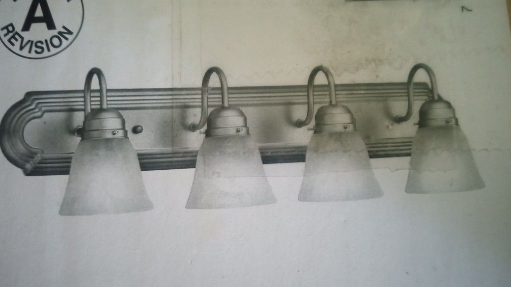 4 Light 🕯️for Bathroom ( New) In Box