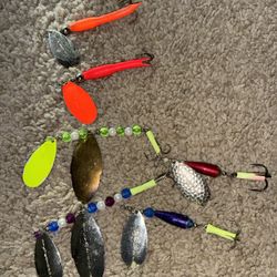 Silvertron Spinner for Salmon, Steelhead.