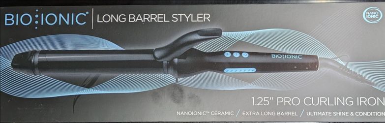 Bio Ionic 1.25" Pro Long Barrel Curling Iron