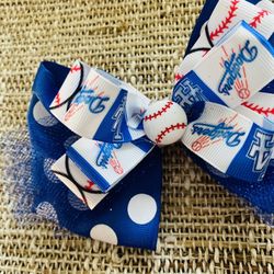 Dodger Hairbow 