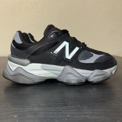 Kids New Balance 9060 "Black Castlerock" Size 13c