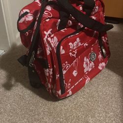 Hawaiian Print Carryon Bag