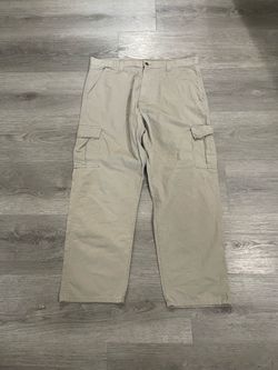 Wrangler Men’s Classic Fit Khaki Cargo Pants