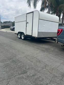 ENCLOSED TRAILERS, TITLE IN HAND, 14’ X 8’