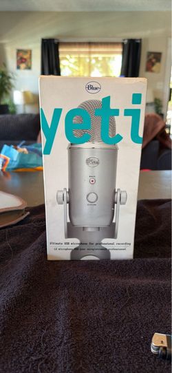 Yeti ultimate usb microphone for professional recording