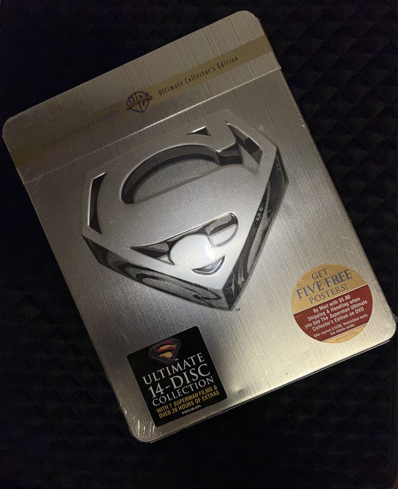 Superman Ultimate Collector's Edition 14 DVD 2006 Set - NEW