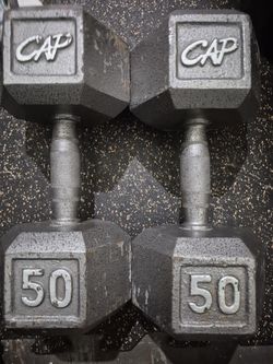 50lbs Dumbells Weights