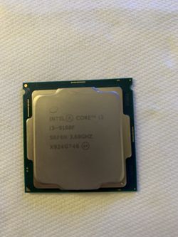 CPU Intel i3-9100f