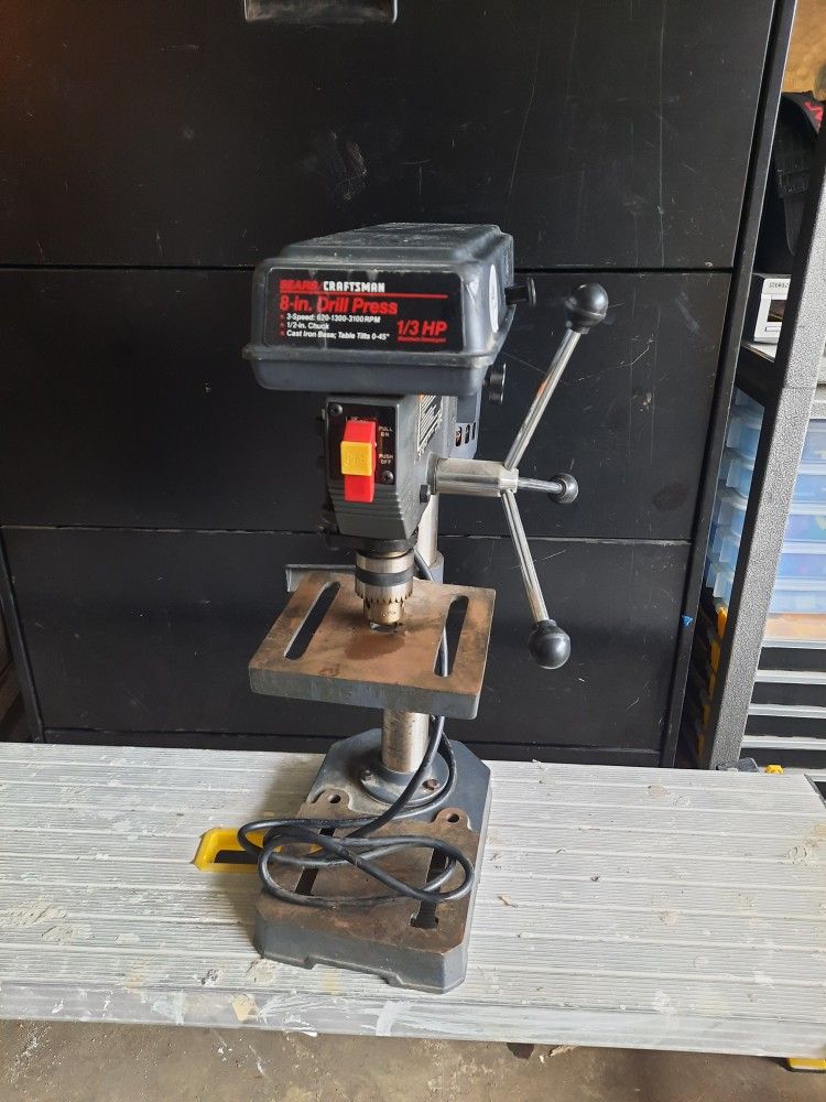 Craftsmen Drill Press 8 Inch Drill