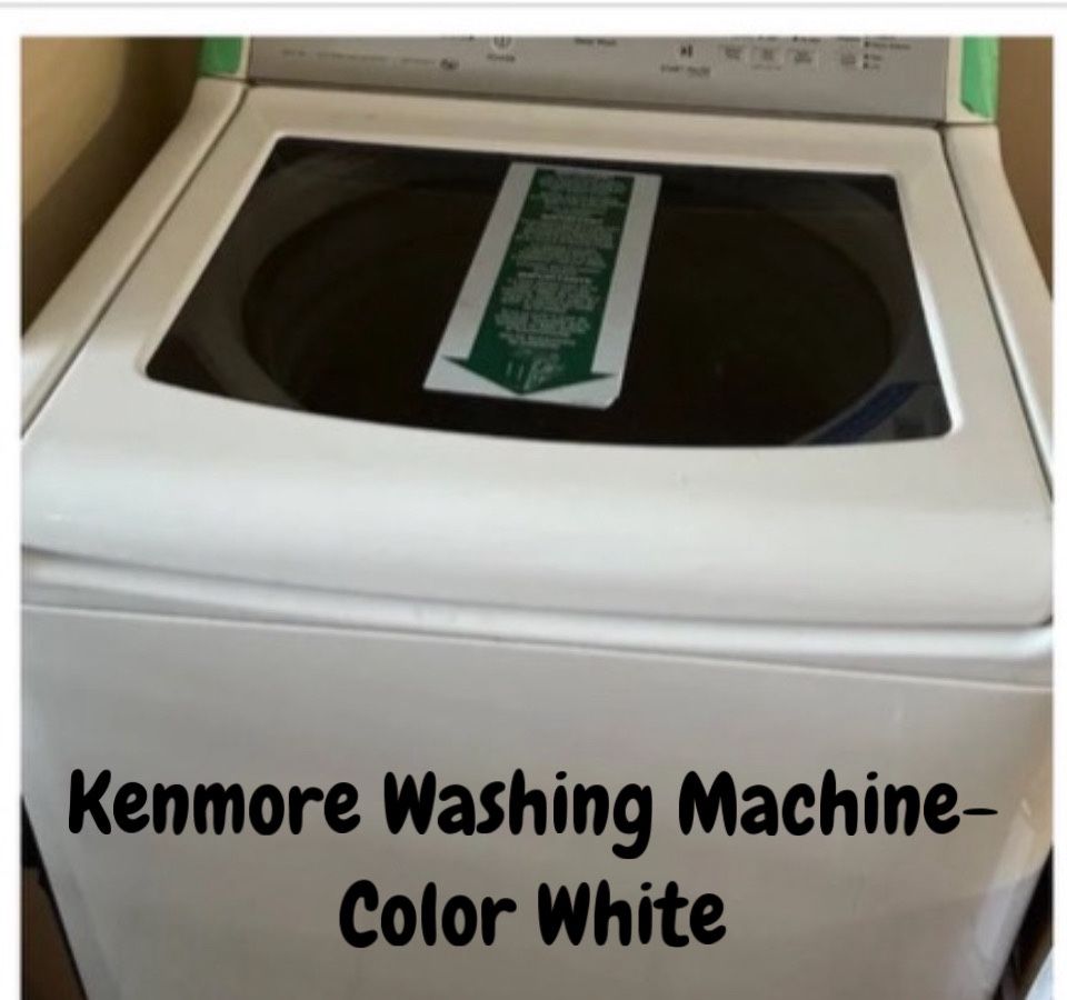 Washer/Dryer (Kenmore).