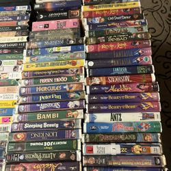 VHS tapes  Lot 