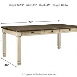 New Ashley Dinette Table
