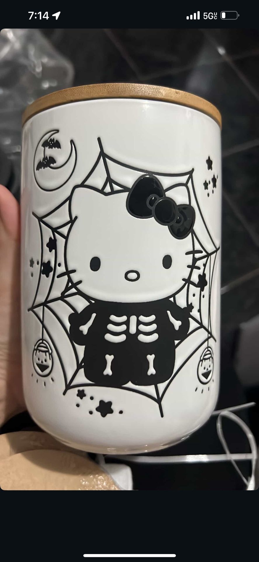 Hello kitty Halloween Canister