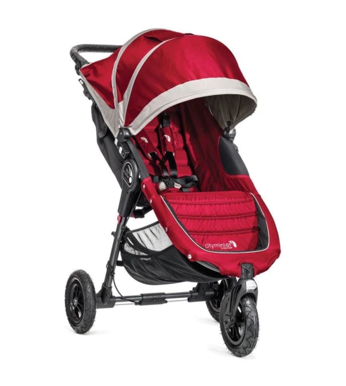Baby Jogger City Mini GT Single Stroller, Crimson,