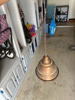 Set of 4 copper pennants