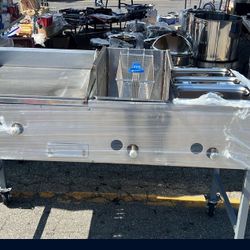 Taco Carts/ Plancha Para Tacos / Carritos Para Tacos / Taco Grills / Taco Cart With Deep Fryer